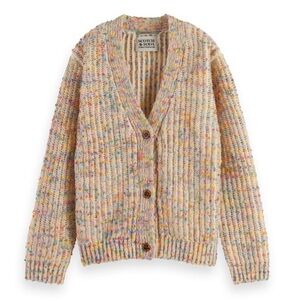 RAINBOW YARN CARDIGAN